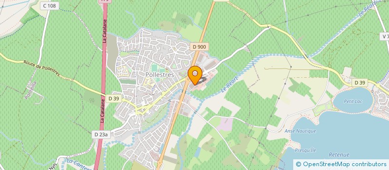 localisation de l'entreprise LILONE à POLLESTRES