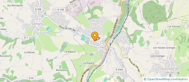 localisation de l'entreprise LILOO  SAIN-BEL