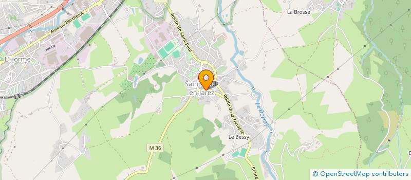 localisation de l'entreprise LILOO  SAINT-PAUL-EN-JAREZ