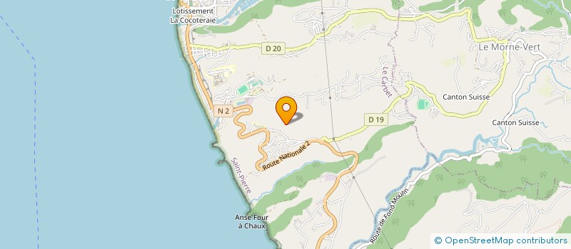 localisation de l'entreprise LILOT VITAL  LE CARBET