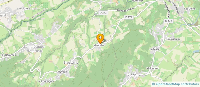 localisation de l'entreprise LILOU  SERRIERES