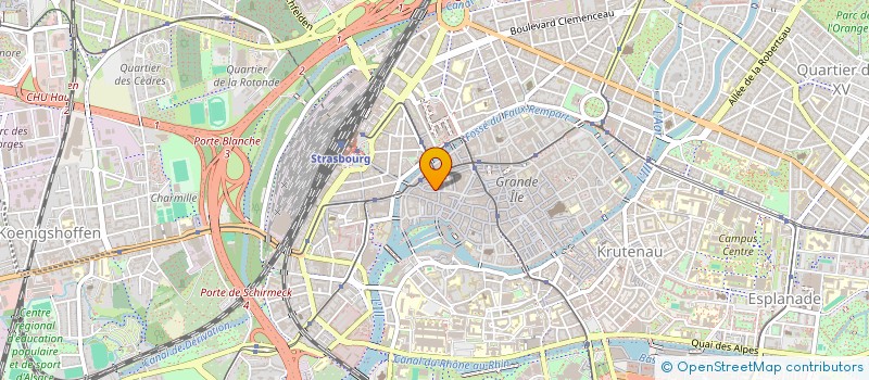 localisation de l'entreprise LILOU  STRASBOURG