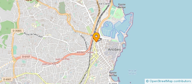 localisation de l'entreprise LILOU à ANTIBES