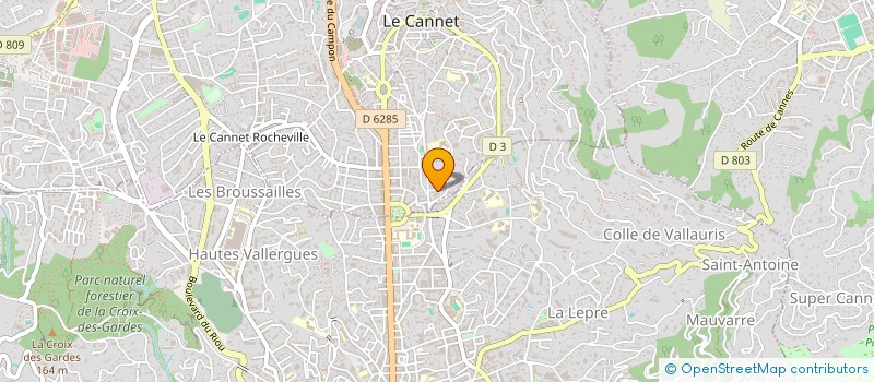 localisation de l'entreprise LILOU à LE CANNET