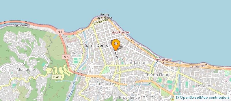 localisation de l'entreprise LILOU à SAINT-DENIS