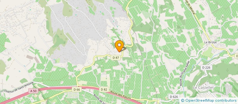 localisation de l'entreprise LILOU à LA CADIERE D'AZUR
