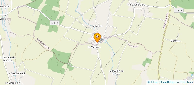 localisation de l'entreprise LILOU  VAL-DU-MIGNON