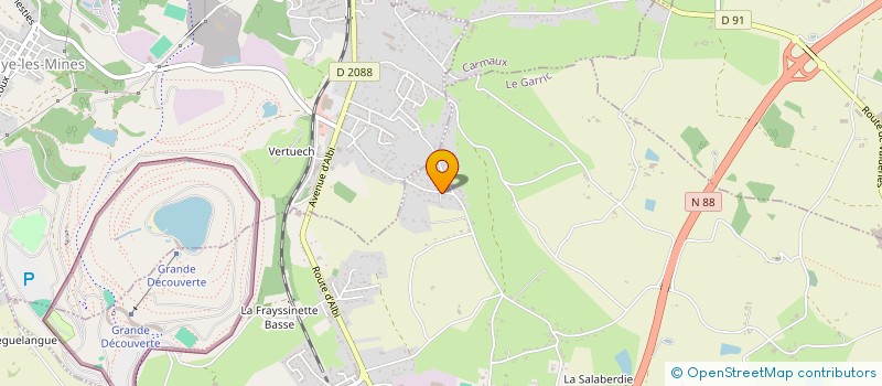 localisation de l'entreprise LILOU  LE GARRIC