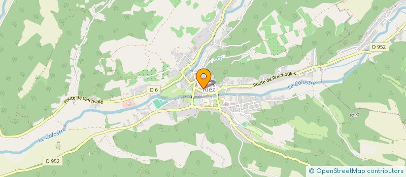 localisation de l'entreprise LILOU à RIEZ