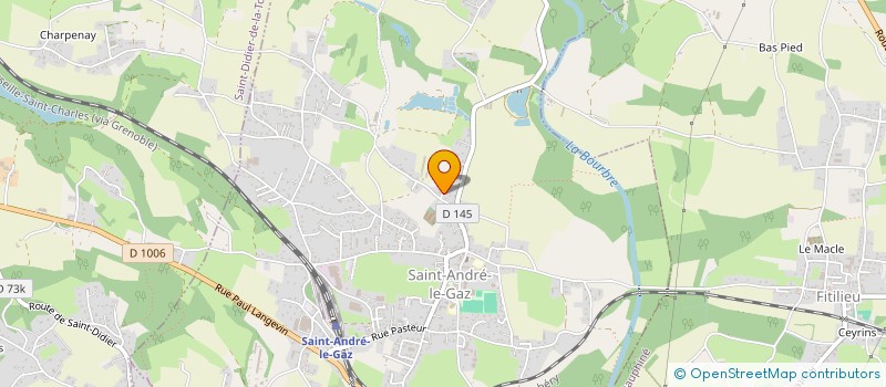 localisation de l'entreprise LILOU  SAINT-ANDRE-LE-GAZ