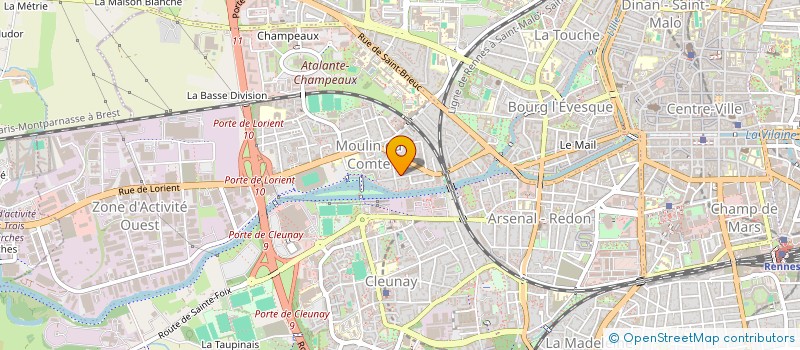 localisation de l'entreprise LILOU  RENNES