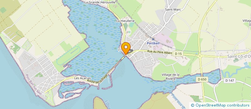 localisation de l'entreprise LILOU  PORT-BAIL-SUR-MER