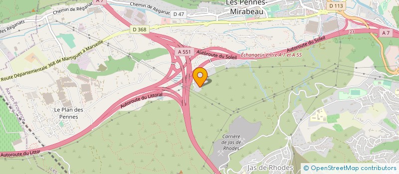 localisation de l'entreprise LILOU AIX à LES PENNES-MIRABEAU