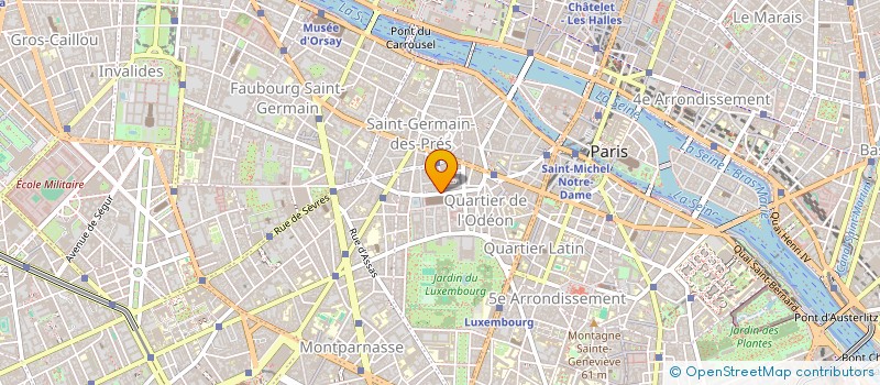 localisation de l'entreprise LILOU AU BALCON SARL à PARIS