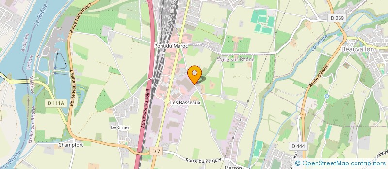 localisation de l'entreprise LILOU CHOEUR  ETOILE-SUR-RHONE