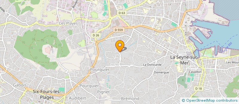 localisation de l'entreprise LILOU.DM à LA SEYNE SUR MER
