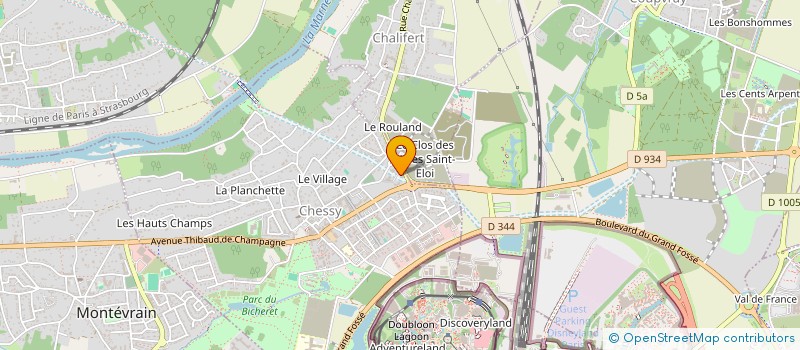 localisation de l'entreprise LILOU ET PAT EVENTS à CHESSY