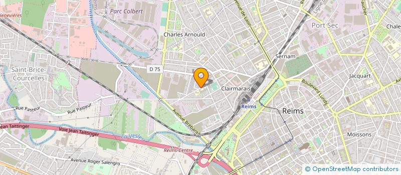 localisation de l'entreprise LILOU LOGISTIQUE à REIMS