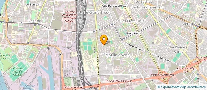 localisation de l'entreprise LILOU MULTISERVICES  VENISSIEUX