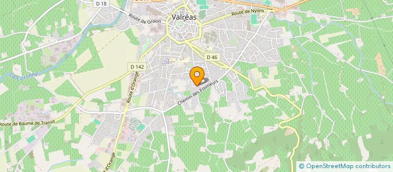 localisation de l'entreprise LILOU PONS PRODUCTION à VALREAS