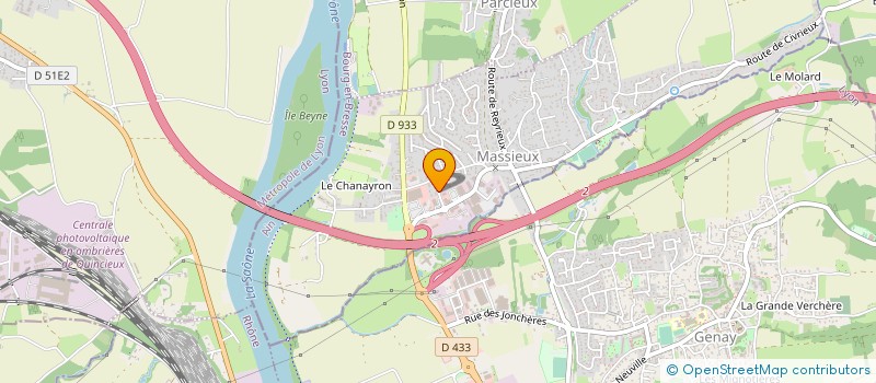 localisation de l'entreprise LILOU ROSES  MASSIEUX