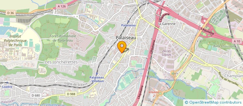 localisation de l'entreprise LILOU SARL à PALAISEAU