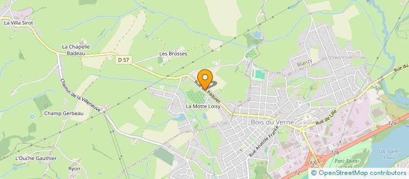 localisation de l'entreprise LILOUCAM  SAINT-BERAIN-SOUS-SANVIGNES