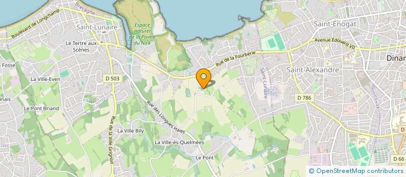 localisation de l'entreprise LILOUE ELLERCE  SAINT-LUNAIRE