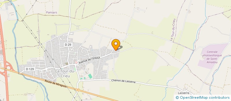 localisation de l'entreprise LILOUKA à LA TOUR-DU-CRIEU