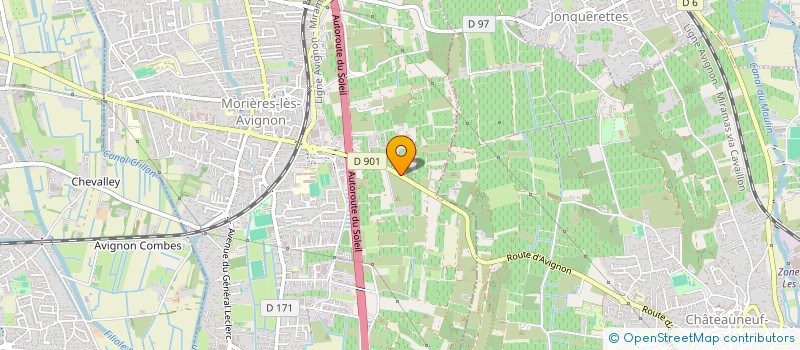 localisation de l'entreprise LILOULET  MORIERES-LES-AVIGNON