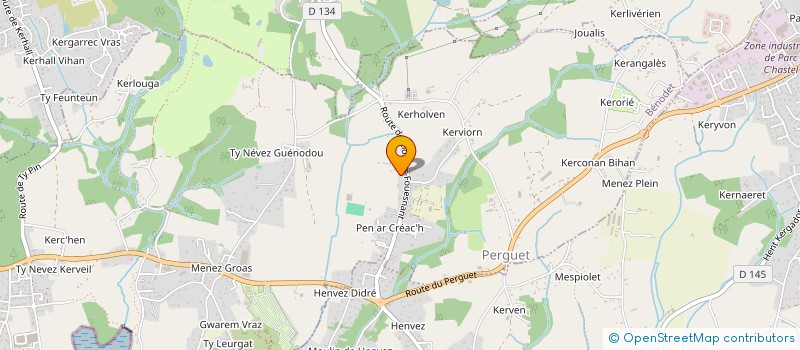 localisation de l'entreprise LILOUMAN  BENODET