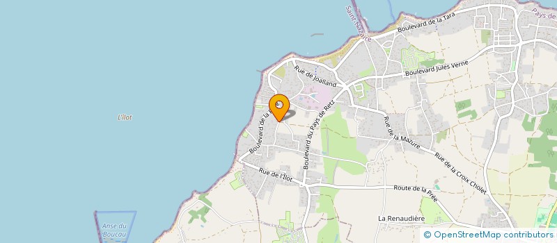 localisation de l'entreprise LILOUROSE à LA PLAINE-SUR-MER