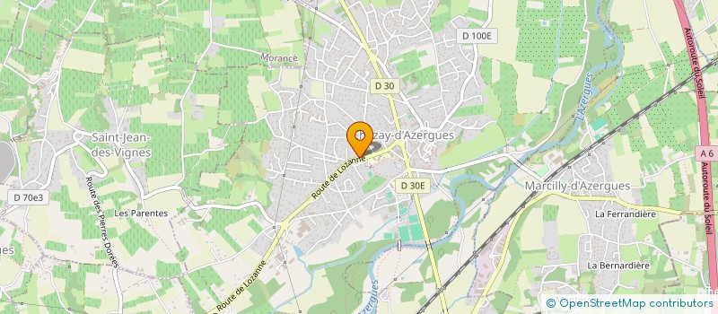 localisation de l'entreprise LILOUSORIZ  CHAZAY-D'AZERGUES