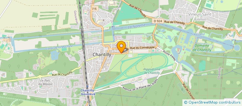 localisation de l'entreprise LILOUTOM  CHANTILLY