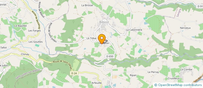 localisation de l'entreprise LILU  BIBOST