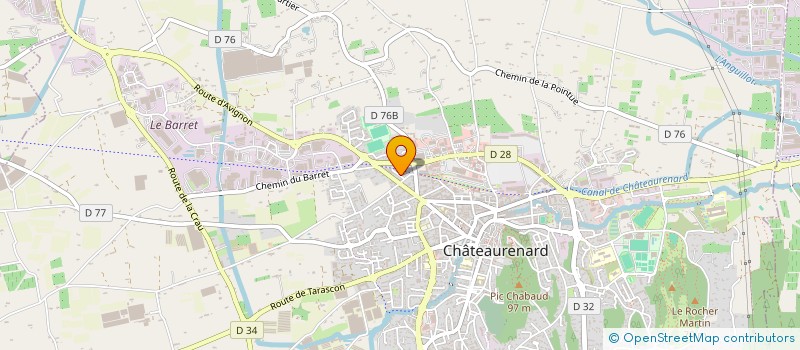 localisation de l'entreprise LILU à CHATEAURENARD