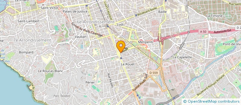 localisation de l'entreprise LILU à MARSEILLE