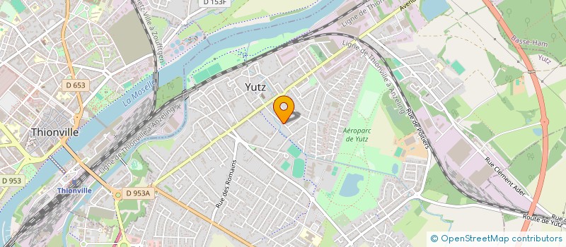 localisation de l'entreprise LILUSE  YUTZ