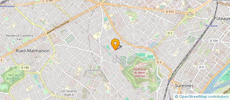 localisation de l'entreprise LILWAN  NANTERRE