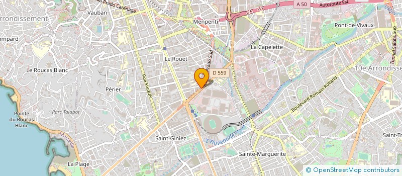 localisation de l'entreprise LILWENN à MARSEILLE