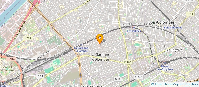 localisation de l'entreprise LILY 11  LA GARENNE-COLOMBES