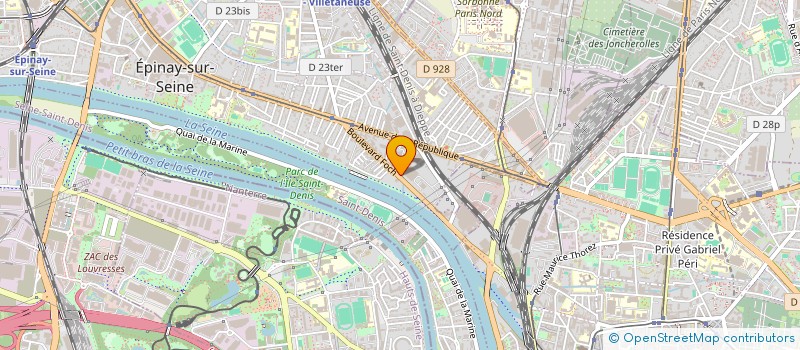 localisation de l'entreprise LILY à EPINAY-SUR-SEINE