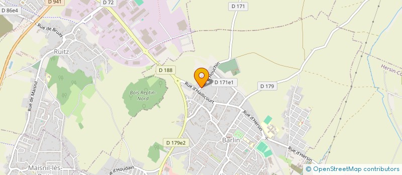 localisation de l'entreprise LILY à BARLIN