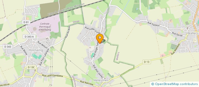 localisation de l'entreprise LILY  HELESMES