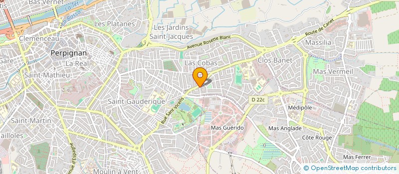 localisation de l'entreprise LILY  PERPIGNAN