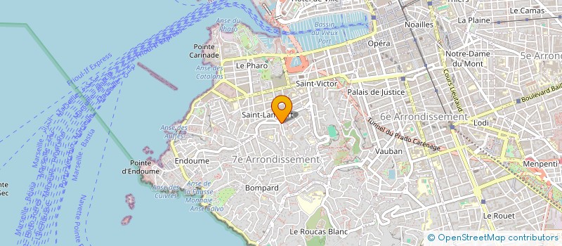 localisation de l'entreprise LILY à MARSEILLE