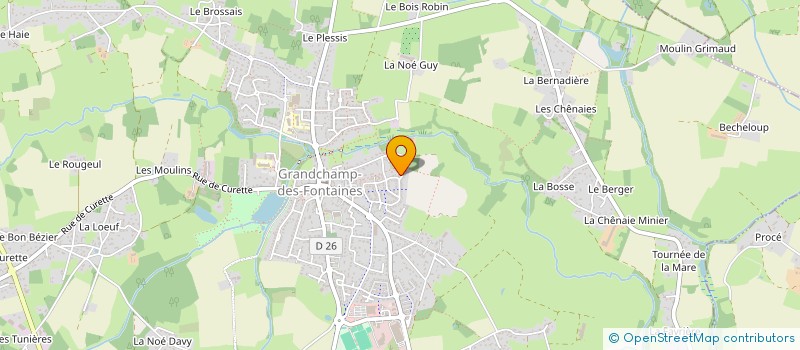 localisation de l'entreprise LILY  GRANDCHAMP-DES-FONTAINES