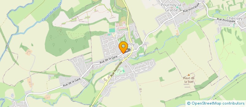 localisation de l'entreprise LILY  VERNY