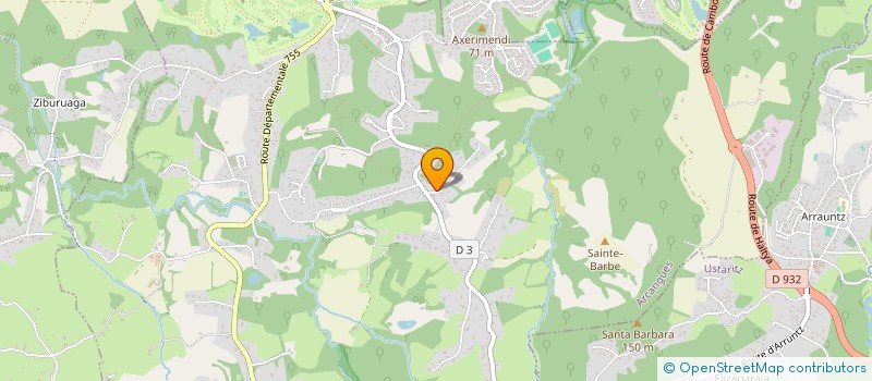 localisation de l'entreprise LILY  ARCANGUES