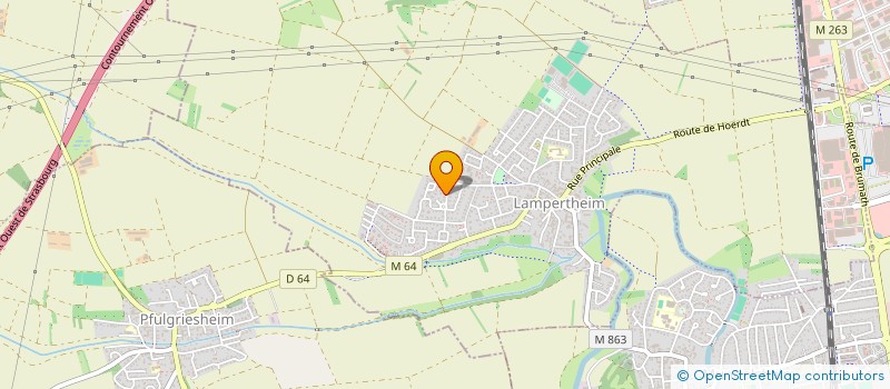 localisation de l'entreprise LILY  LAMPERTHEIM